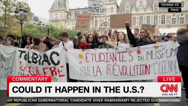 CNN’s Smerconish: Protests in Europe Offer ‘Perhaps a Warning About What Could Happen Here’