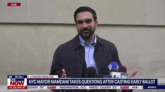 Mamdani: Early Voting in NYC Is So Quick, ‘I Was Only Called a Communist Once’