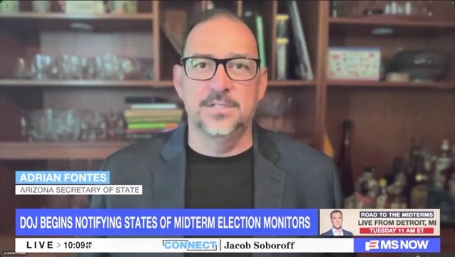 Ariz. Sec. Of State: ‘We Should All Trust the Good Folks in the Post Office and Mail Our Ballots in Early to Avoid Any Sort of Election Day Shenanigans’