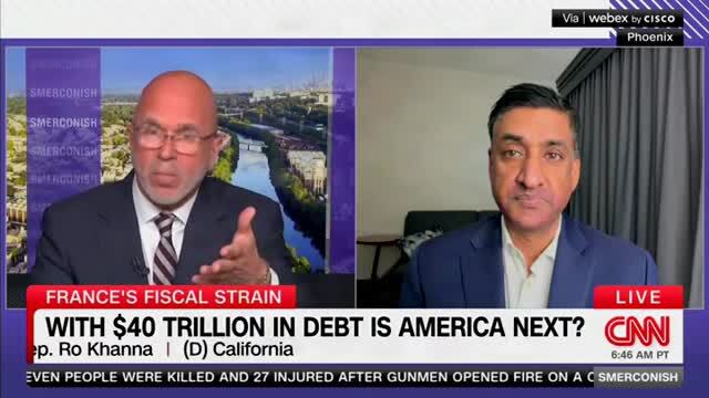 Dem Rep. Khanna: We Could Have ‘Explosive Economic Growth’ if We Stopped Having Bloated Defense Budget