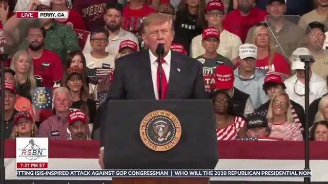 Trump Jokes About Changing the Name of ICE to ‘NICE’
