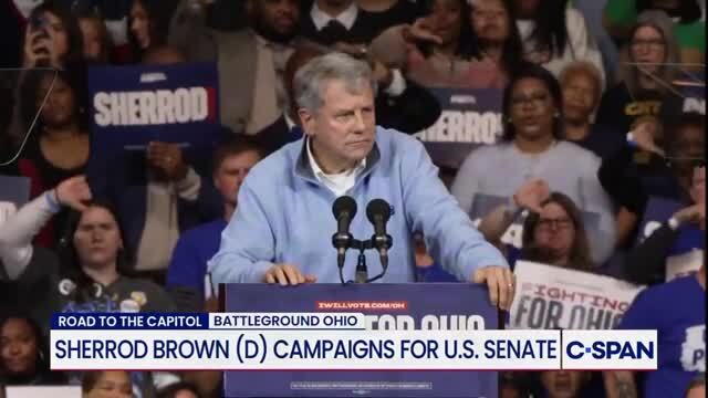 Sherrod Brown Accuses Sen. Husted of Taking Money from Elon Musk, Peter Thiel, and an Epstein Co-Conspirator’