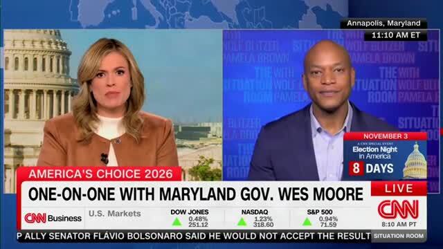 Md. Gov. Wes Moore Dodges on Whether He’d Run for President in 2028