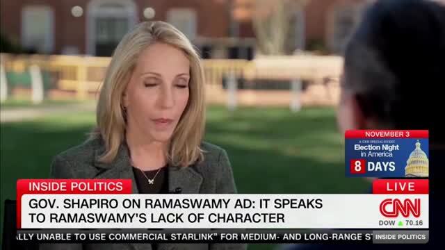 Gov. Josh Shapiro: J.D. Vance Defending Ramaswamy’s Ad Speaks to How ‘Profoundly and Pathetically Weak’ He Is