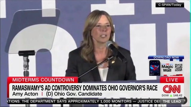 Ohio Gov. Candidate Amy Acton: ‘Mr. Ramaswamy ... You‘re a Danger to My State’; ‘There’s No Low You Won’t Go’