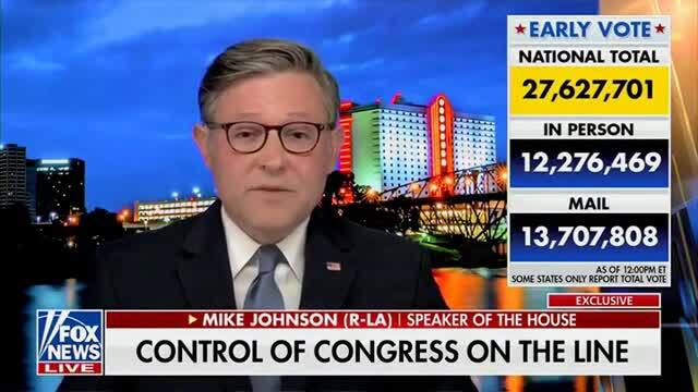 Mike Johnson: The Midterm Election Is a Contrast Election Between Commonsense and Crazy