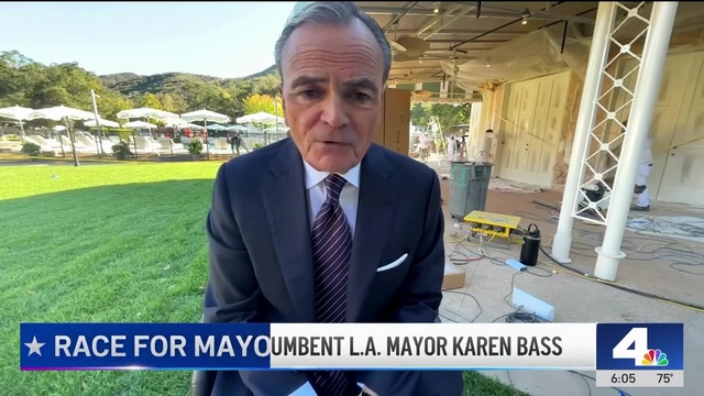 NBC 4: Rick Caruso Announces His Vote For Incumbent L.A. Mayor Karen Bass
