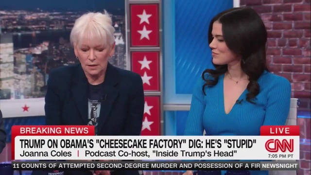 Joanna Coles: Trump’s Going to Be Remembered for a Smaller Slice of Cake at The Cheesecake Factory Costing $13