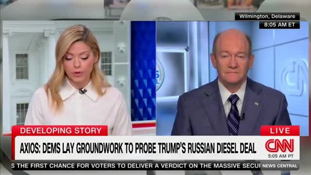 Sen. Coons: ‘Betraying Ukraine Is Something that Outrages Many Americans’