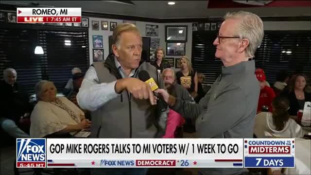 Senate Nominee Mike Rogers on El-Sayed: I Have an Opponent Who Wants to Represent Palestine, ‘I Want to Represent Michigan’