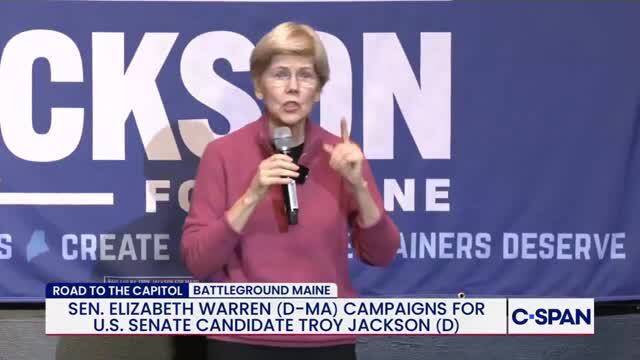 Sen. Warren on High Living Costs: They’re Not Up Because of Some Kind of Reverse Gravity, But Because of Policies That Trump Pushed Forward