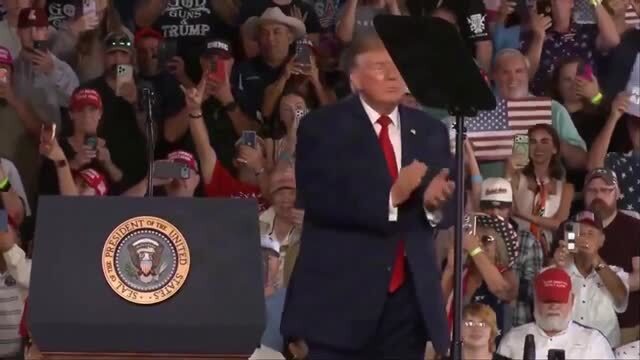 Trump Ends His Speech in Corpus Christi, Texas with ‘Trump Dance’