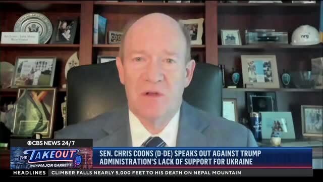 Sen. Coons: ‘I Suspect President Trump and Secretary Hegseth Were Directly Involved’ in the Disruption of Starlink Service to Ukraine
