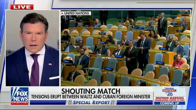 Fox News: Waltz and Cuba Foreign Minister Engages in a Shouting Match at the United Nations