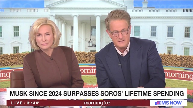 Joe Scarborough: Elon Musk Is ‘So Much Richer Every Second Donald Trump Is in Office,’ Which Is Why He’s Spending Money to Buy Senators