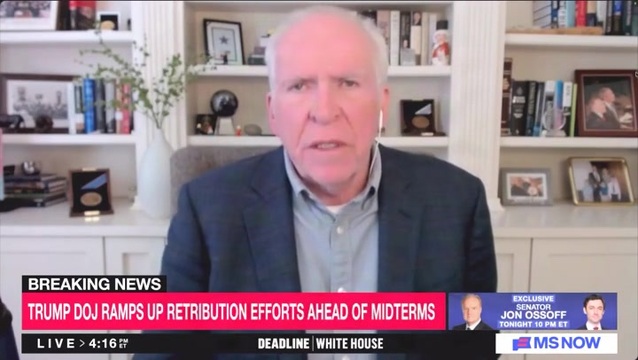 John Brennan: I Hope Democrats Win One or Both Houses; ‘We Have to Fix the System’