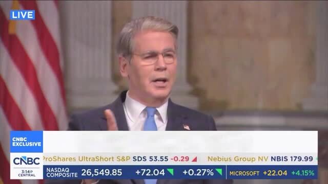 Sec. Bessent: Last Wednesday Was the Eight-Week Anniversary of Operation Economic Outcast, and It Has Been Very Successful