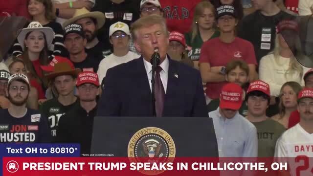 Chillicothe Breaks into ‘USA’ Chants After Trump Declares Zero Illegals Admitted into U.S.