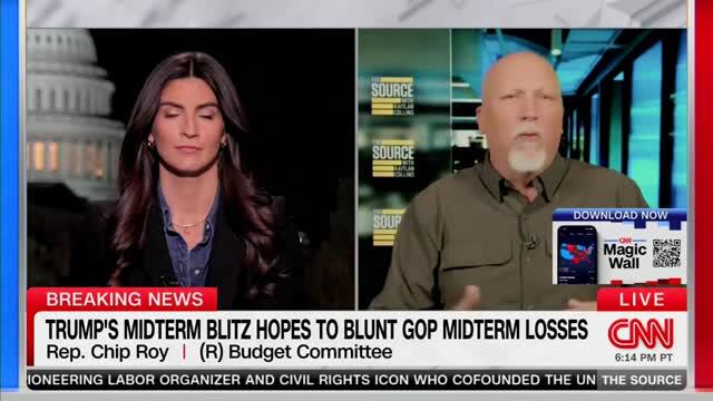 Kaitlan Collins to Chip Roy on Trump Getting Prices Down After We Cut Spending: ‘That’s What Pres. Trump Said Two Years Ago’