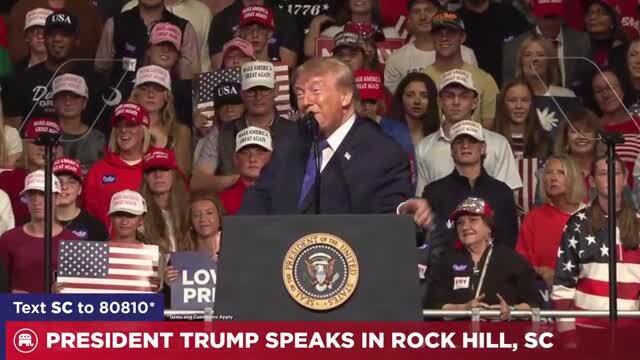 Pres. Trump Jokes He Was ‘Quite Insulted’ When Lindsey Graham Said His Sister Darline Was ‘the Greatest Person He’s Ever Known’