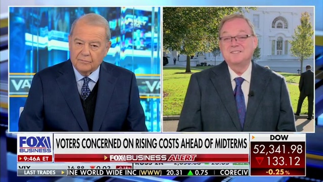 Kevin Hassett: ‘The Most Negative Story Is the Story About Energy Prices’ and That’s the One Liberal Outlets Want to Talk About