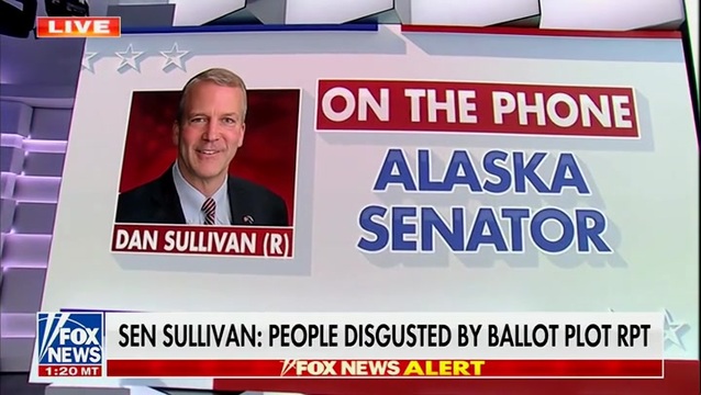 Dan Sullivan: ‘Don’t Let the Dirty Tricks of Peltola and Her Campaign Trick You’