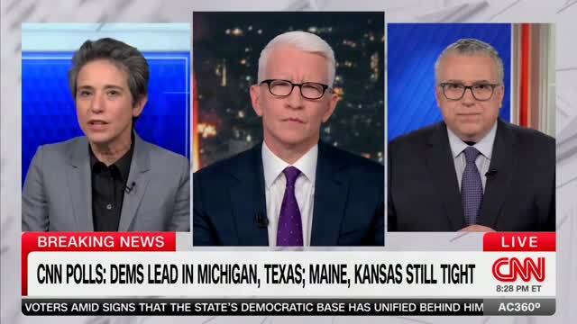David Chalian: CNN Polls Show that in Deep Red States Like Texas and Kansas, Democratic Candidates Do Not Have Very Low Favorability Number