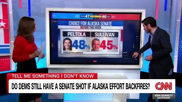 Harry Enten: If You Turn Alaska Red, Dems Only Get 50 Seats