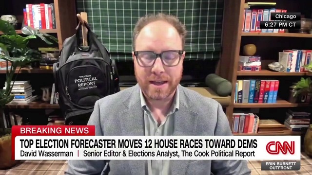 Election Forecaster Wasserman Projects Dems Will Flip the House: ‘This Has the Potential To Be a Generational Wipeout for Republicans’