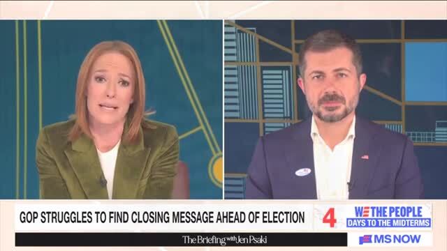 Pete Buttigieg: ‘The Fact of His Being There Showed How Tough a Shape the Republicans Are In Right Now’ as Trump Campaigns in Mississippi