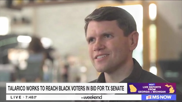 Talarico on Whether He Can Win Without Jasmine Crockett’s Support: ‘What’s Happening in Texas Is so Much Bigger than Any One Politician’