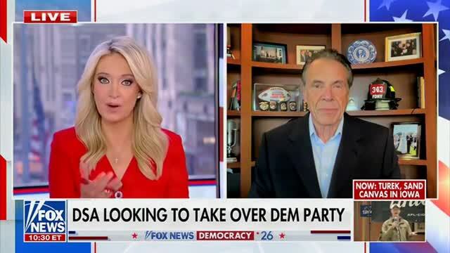 Andrew Cuomo: Democratic Socialists ‘Are Fueled by Two Negative Energies, One Anti-Trump and One Anti-Israel’