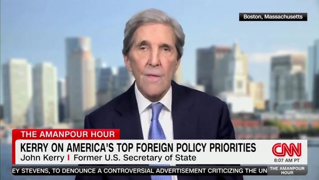 John Kerry: ‘The United States Has to Become a Serious Country ... Because We’re All at Risk as a Result of Our Current Behavior’