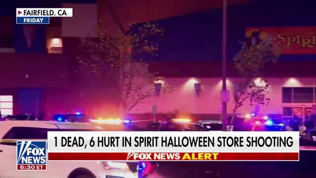 Fox News: A Shooting Erupts Inside a Spirit Halloween Store at a Calif. Shopping Mall, Leaving One Person Dead and Six Others Wounded